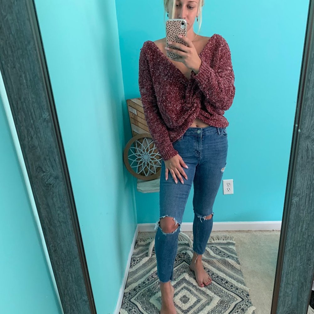 Reversible Knotted Sweater